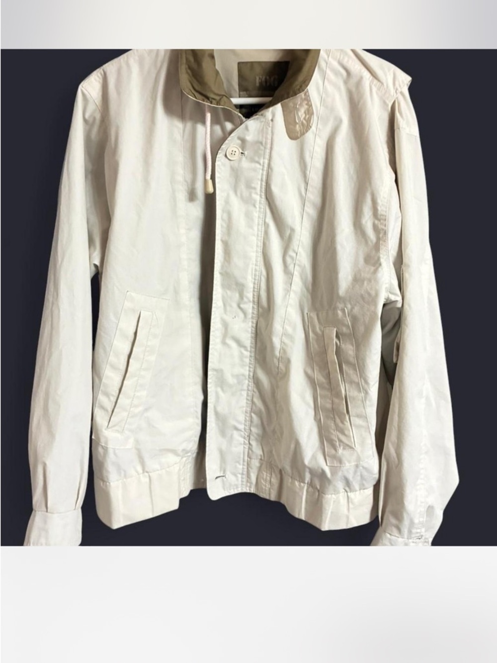 Women’s vintage London Fog Harrington-style zip-front jacket